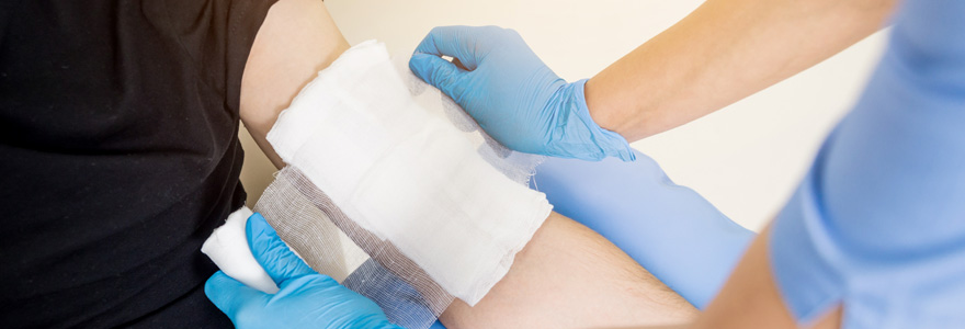 Changement de pansement
