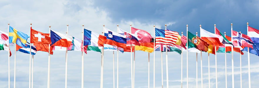 drapeaux des pays du monde
