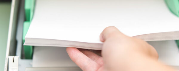 Ramette de papier pour imprimante